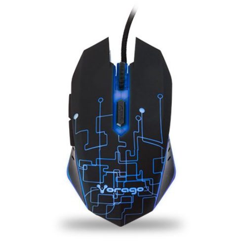 Mouse Gamer Vorago 501 – Alámbrico – 6 Botones – Diestro – LED – MO-501