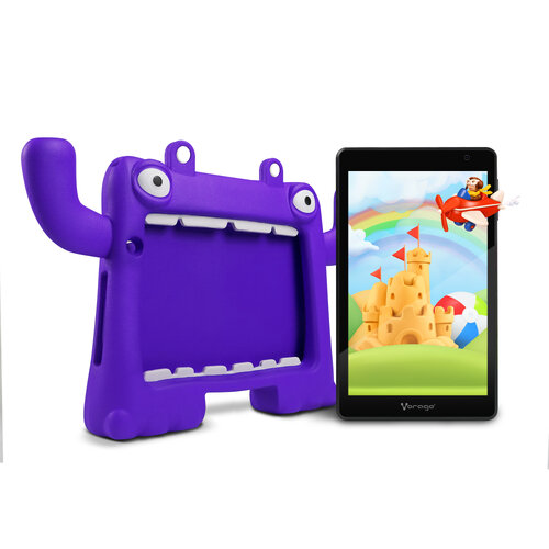 Tablet Vorago PAD-8-KIDS – 8″ – Quad-Core – 4GB – 64GB – Cámara 2MP/5MP – Android – Morado – PAD-8-KIDS-PR
