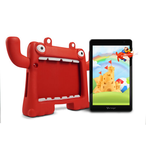 Tablet Vorago PAD-8-KIDS – 8″ – Quad-Core – 4GB – 64GB – Cámara 2MP/5MP – Android – Rojo – PAD-8-KIDS-RD