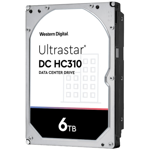 Disco Duro Interno Western Digital Ultrastar DC HC310 – 3.5″ – 6TB – SATA 3 – 7200 RPM – HUS726T6TALE6L4