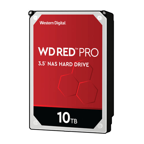 Disco Duro Interno Western Digital WD Red Pro – 3.5″ – 10TB – SATA 3 – 7200 RPM – WD102KFBX