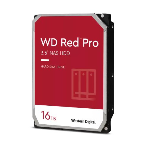 Disco Duro Western Digital Red Pro – 3.5″ – 16TB – SATA – Para NAS – WD161KFGX