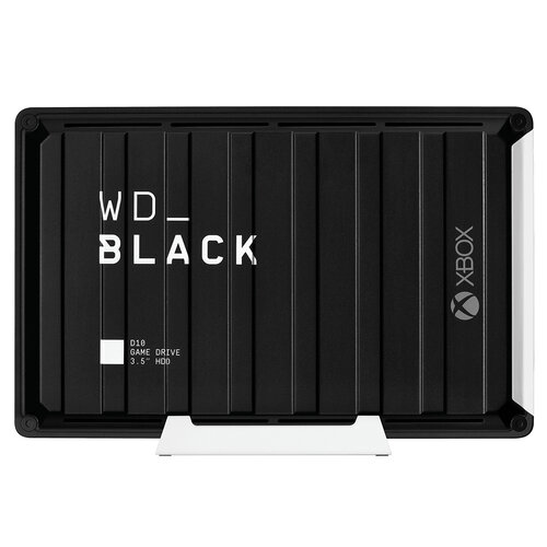 Disco Duro Externo Western Digital Black D10 – 3.5″ – 12TB – USB 3.2 – Para Xbox One – Negro  – WDBA5E0120HBK-NESN