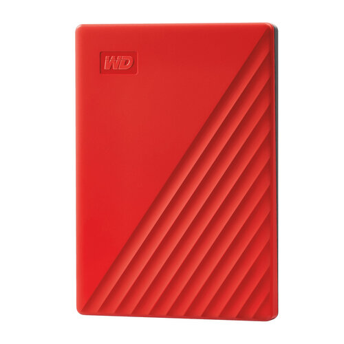 Disco Duro Externo Western Digital My Passport – 2.5″ – 1TB – USB 3.0 – para Windows – Rojo – WDBYVG0010BRD-WESN