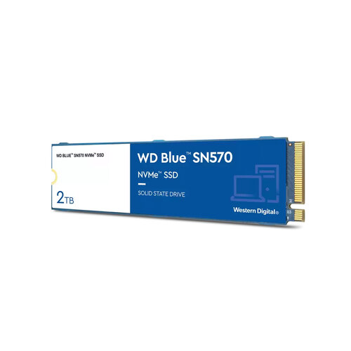 Unidad de Estado Sólido Western Digital WD Blue SN570 – M.2 – 2TB – PCI-E 3.0 ¡Cómpralo y llévate un código digital para disfrutar tú Starbucks favorito!									 – WDS200T3B0C