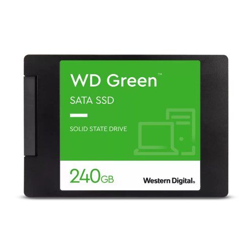Unidad de Estado Sólido Western Digital Green – 2.5″ – 240GB – SATA 3 – WDS240G3G0A
