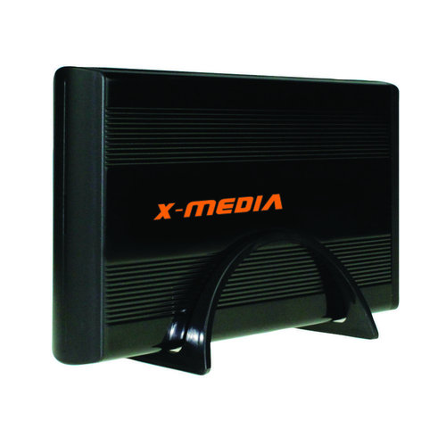 Gabinete para Disco Duro X-Media EN-3200 – 3.5″ – SATA – USB 2.0 – Negro – XM-EN3200