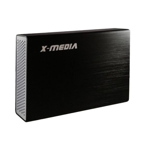 Gabinete X-Media – 3.5″ – USB 2.0 – SATA – Negro – XM-EN3451