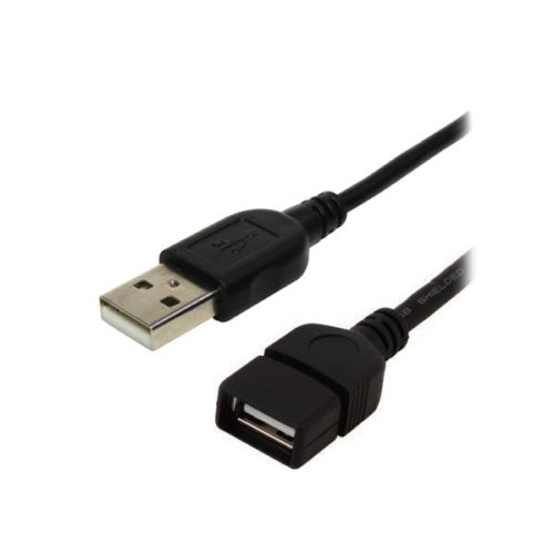 Cable XCase ACCCABLE44-10 – USB Macho a – USB Hembra – 10 Mts – Negro – ACCCABLE44-10