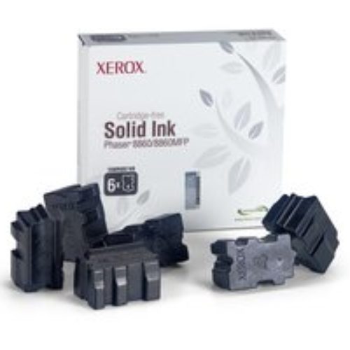 Tinta Sólida Xerox 108R00820 – Negra – 14,000 Páginas – Caja con 6 Piezas – 108R00820