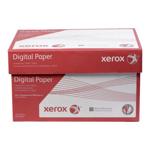 Papel Xerox 3M02021 – Oficio – Blancura 97% – 5000 Hojas – 3M02021