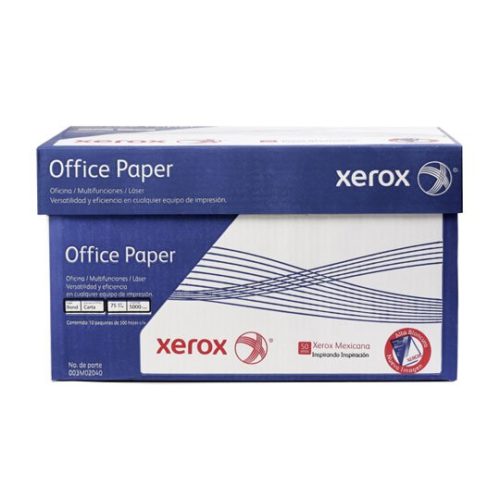 Papel Xerox Office Paper – Carta – 10 Paquetes – 500 Hojas c/u – 3M02040