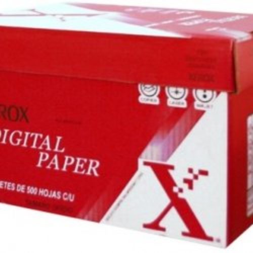 Papel Bond Xerox – Blanco – Tamaño Oficio – 216x340mm – 75g/m2 – 5000 Hojas – 3M2021