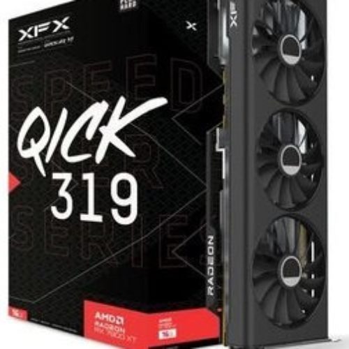 Tarjeta de Video XFX Radeon RX 7800 XT Speedster QICK 319 Core Edition – 16GB – 256-bit – PCI-E 4.0 – GDDR6 – HDMI – DisplayPort – RX-78TQICKF9