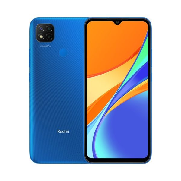 Smartphone Xiaomi Redmi 9C - 6.53" - MediaTek Helio G35 - 3GB - 64GB - Cámara 5MP/13MP - Android - Azul - REDMI9C-A
