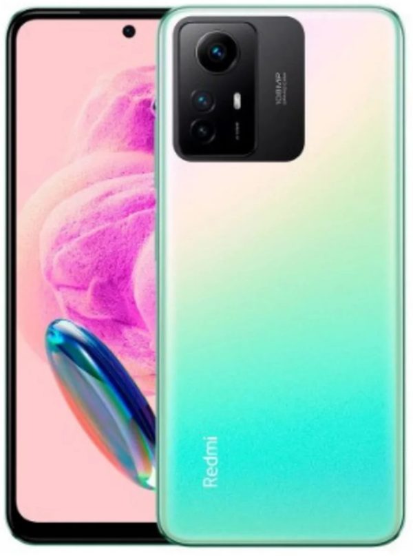 Smartphone Xiaomi Redmi Note 12S - 6.43" - MediaTek Helio G96 - 8GB - 256GB - Cámaras 16MP/108MP - 5000mAh - Android - Verde - Note 12s-8+256-Verde