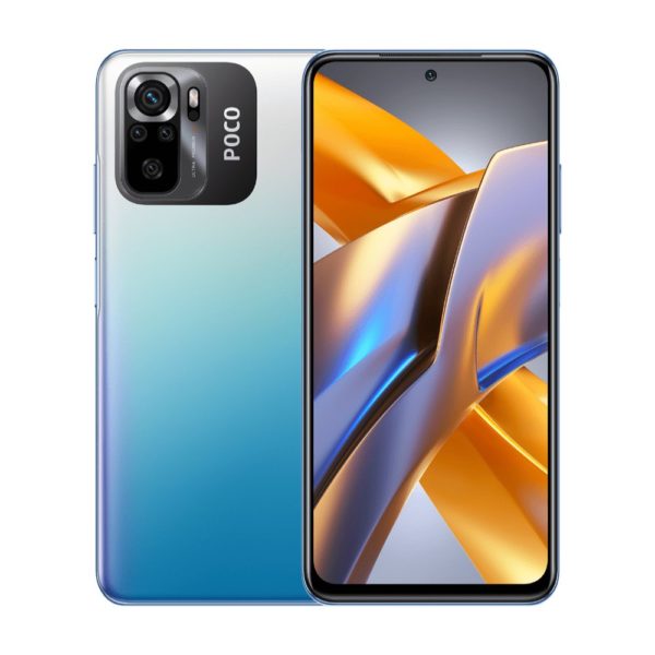 Smartphone Xiaomi POCO M5s - 6.43" - MediaTek Helio G95 - 6GB - 128GB - Cámaras 13MP/64MP - Android - Azul - POCTM5S6AZULFE03