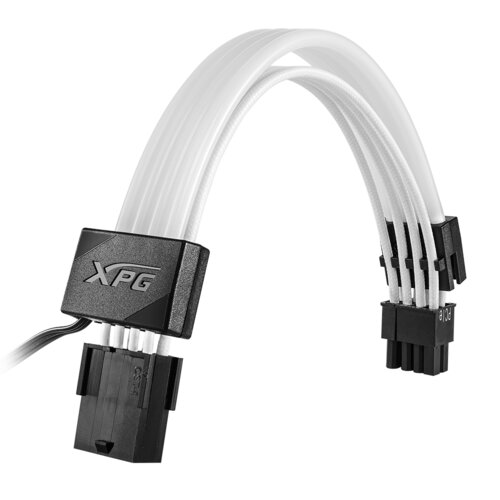 Cable de Extensión ADATA XPG PRIME ARGB – Para VGA – 8-pin (6+2) – 16 AWG – RGB – 2 Fibra Ópticas – ARGBEXCABLE-VGA-BKCWW