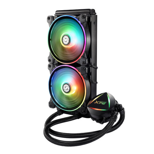 Sistema de Enfriamiento Líquido ADATA XPG Levante 240 – 2 Ventiladores – RGB – LEVANTEX240-BKCWW