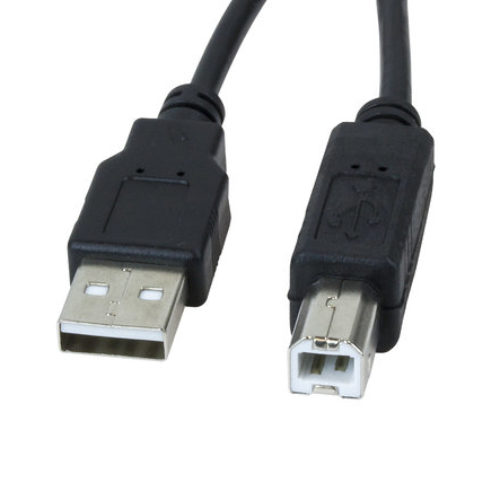 Cable USB Xtech XTC-303 – USB B – USB A – 3.05 Mts – Negro – XTC-303