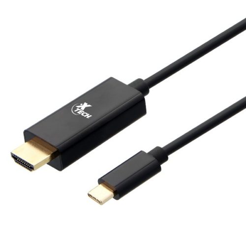 Cable Xtech XTC-545 – USB-C – HDMI – 1.8Mts – Negro – XTC-545