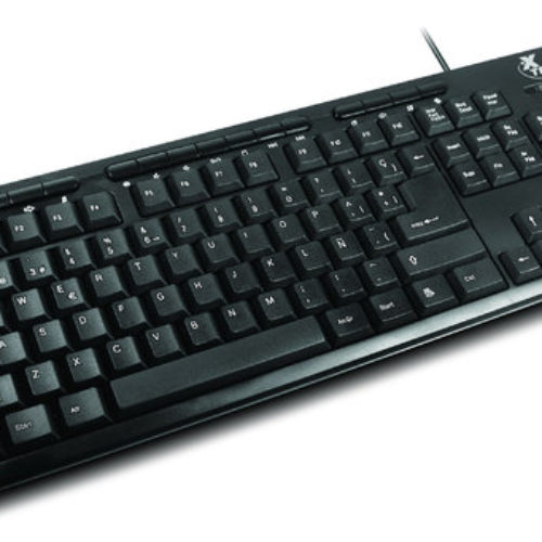 Teclado Xtech XTK-130 – USB – Español – Negro – XTK-130