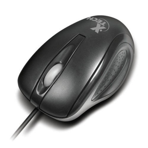 Mouse Xtech XTM-175 – Alámbrico – USB – Negro con Gris – XTM-175