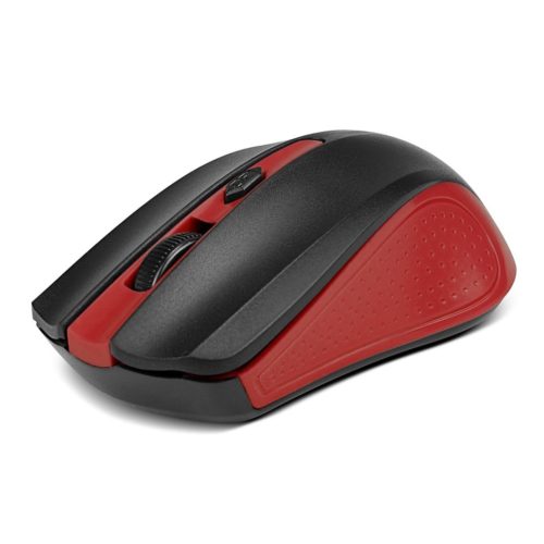Mouse Xtech XTM-310RD – Inalámbrico – USB – 4 Botones – Negro con Rojo – XTM-310RD