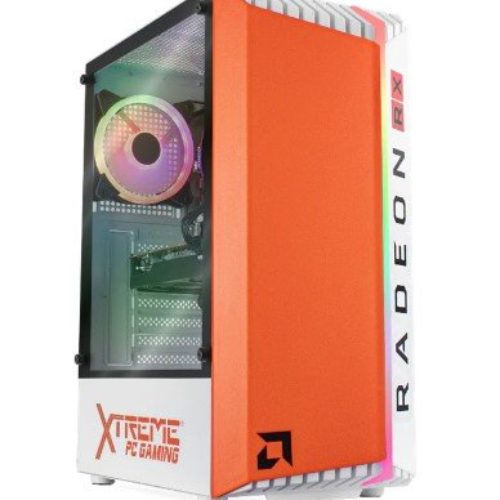 Computadora Gamer Xtreme PC Gaming CM-30037 – AMD Radeon RX 6600 – AMD Ryzen 5 5600X – 16GB – 1TB SSD – Windows 10 Versión de prueba – XTAER516GB6600RT