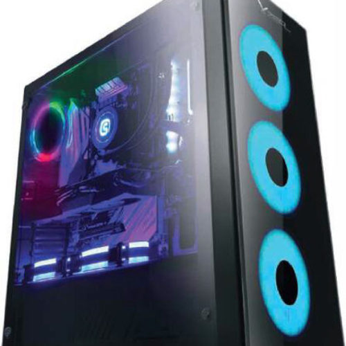 Gabinete Gamer XZeal XZ110 – Media Torre – ATX/Micro ATX – Panel Lateral – Negro – XZCGB12B