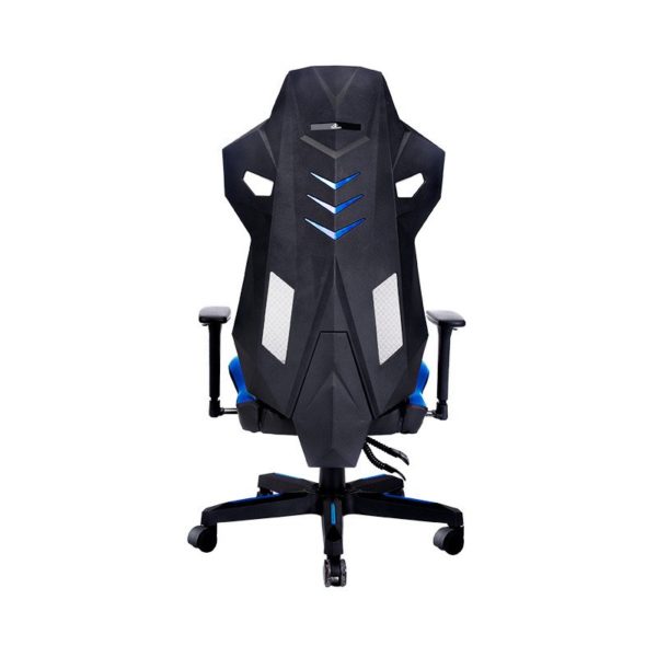 Silla Gamer YeYian Drakkar Series 2500 - Soporta 150Kg - Negro con Azul - YFC-ECFL-01-BL - Imagen 3