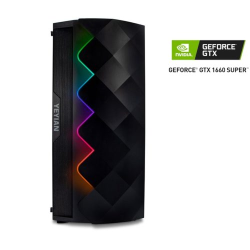 Computadora Gamer YeYian Shoge X01 – NVIDIA GeForce GTX 1660 SUPER 6GB – Intel Core i5-10400F – 8GB – 512GB SSD – Windows 10 Home – YPB-SHO-X01