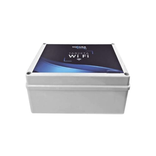 Modulo Wi-Fi Lite Yonusa TARJET-WIFI-LITE – Botón de Pánico – 1 Salida Propósito General – Gabinete para Uso en Energizadores – TARJET-WIFI-LITE