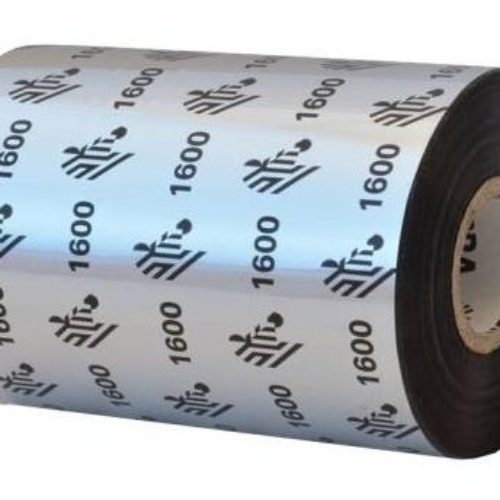 Ribbon Zebra Technologies 1600 Wax – 11cm x 450m – 01600BK11045