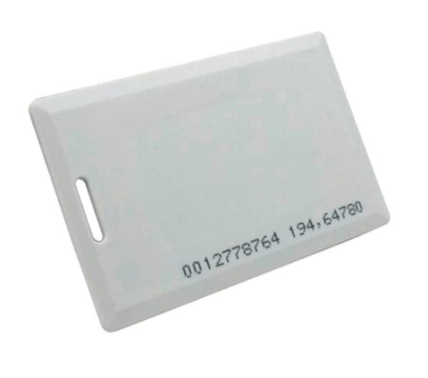 Tarjeta ZKTeco IDCARDKR2K - Compatible con Lectores RFID - Frecuencia 125 Khz - Folio Impreso - EM4200