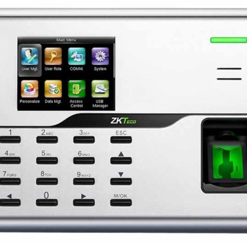 Control de Acceso Biométrico ZK Teco UA860 – 3000 Usuarios – Lector de Huella – Ethernet – Wi-Fi – UA860