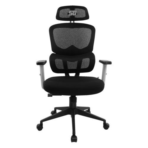 Silla Mesh Gaming Chair Vorago CGM-400, hasta 150Kg, Negro