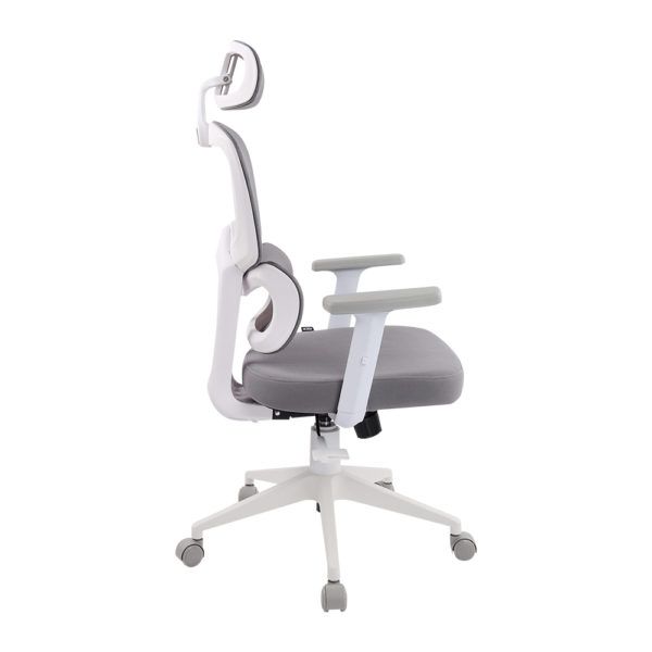 Silla Mesh Gaming Chair Vorago CGM-400, hasta 150Kg, Blanco - Imagen 8