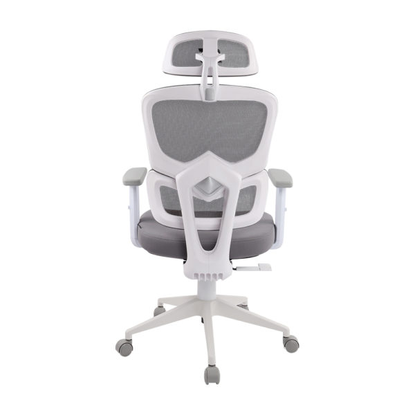 Silla Mesh Gaming Chair Vorago CGM-400, hasta 150Kg, Blanco - Imagen 6