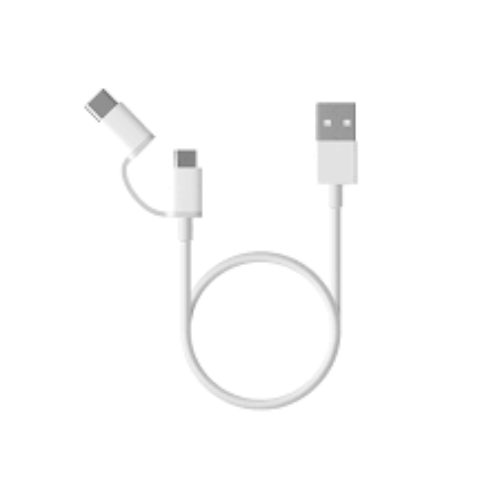 Xiaomi Cable USB A Macho – Micro USB Macho, 1 Metro, Blanco – SJV4082TY